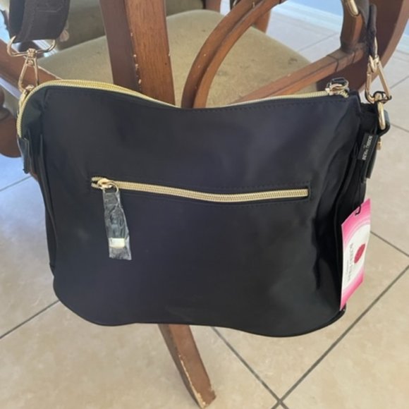 NWT Bosisio Parini Black Italy Design Shoulder/Crossbody Bag Purse Handbag - Picture 4 of 12